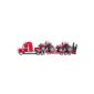 Siku - 1857 - Vehicle without batteries -Truck with massey ferguson - 1.87 th - metal (Toy)