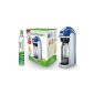 SodaStream Fizz Soda 1018111493 inclusive 1x aluminum cylinder 60 L and 1x 1-liter PET bottle, blue (household goods)