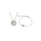 Lény & Romeo - necklace and bracelet set - Metal - Swarovski Crystal - BMPAR2-L356 (Jewelry)