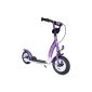 BIKESTAR® Premium Mädchentraum Children Roller for safe and carefree playfulness from 5 years ★ ★ NEW 2015 10 Classic Model ★ Candy Purple & White Diamond