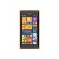 Nokia Lumia 730 Smartphone (Snapdragon 400 processor, 11.9 cm (4.7 inches), 1.2 GHz, 6.7 megapixel camera, dual SIM, touch screen, Win 8.1) orange (Wireless Phone)
