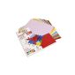Clairefontaine origami paper 20x20cm 100F 10 shades (Kitchen)
