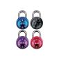 Master Lock Safety 1533EURD strong fixed combination padlock 38mm Multicolor (Tools & Accessories)
