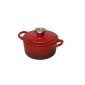 Tradition Le Creuset cast iron casserole cherry 16cm round 21001160602461 (Kitchen)
