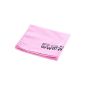 PEARL extra absorbent microfiber towel 80 x 40 cm, pink (household goods)