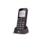 TTfone Mercury 2 - Mobile Phone main basic big button - Simple Sim Free Unlocked - Black with dock (Electronics)