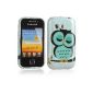 Voguecase TPU Silicone Cover Case Shell Cover Protector Case Cover For SAMSUNG GALAXY Y S5360 (Sleepy Owl) (Electronics)