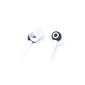 HZZ AUDIO® 5001 Premium In-Ear Headphones - Earphones - aluminum housing and ribbon cable (White) (Electronics)
