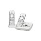 Gigaset C610A Duo Cordless DECT phone with an integrated answering additional handset White (Electronics)