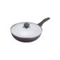 Frying pan with glass lid (household goods)