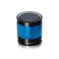 Etekcity® RoverBeats T16 Portable Speaker Wireless Bluetooth Speaker with Microphone - resonator enhanced bass - Compatible with devices with Bluetooth - Black (Electronics)