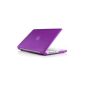 mCover A1342 (purple) protective cover for MacBook Unibody White 13 inches (Model No. A1342, ref number MC207LL / A MC516LL / A, sold after October 20, 2009) (Made from high quality polycarbonate, mCover is the case for Macbook best selling USA)