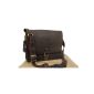 Visconti brown shoulder bag / briefcases (18797) - Size: W: 35 H: 27 D: 10 cm (Textiles)