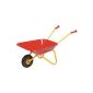 Rolly Toys - 27,080 4 - From Garden Tools for Kids - Red Metal Wheelbarrow (Toy)