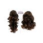 PRETTY SHOP 2 IN 1 Hairpiece Ponytail Ponytail braid hair extension hair thickening approx 40cm and 50 cm various colors (brown mix 2T30 H11-2) (Misc.)