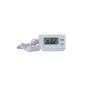 Smarstar LCD Digital Thermometer Hygrometer Temperature Meter moisture probe with 1m wire (Kitchen)