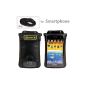 DiCAPac WP-C1 - Waterproof Case for iPhone 3/4 / 4S / 5 and Smartphones - Samsung Galaxy S4 S3, HTC One, LG G2, LG Optimus L9, Nokia Lumia 1020 and others - 147mm x 96mm - black ( Accessory)