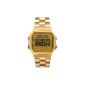 Wize & Ope - 1970-PA - 1970 - Mixed Watch - Quartz Digital - Golden Dial - Gold Bracelet (Watch)