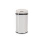 Real work EW-AE-0260-1 Infrared Sensor Trash Can 30 L Stainless steel (houseware)