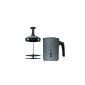 Bialetti 00AGR393 frother Milk with 3 cups Aluminium Anthracite 8 cm (Kitchen)