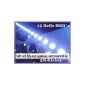 2x 15 LED / SMD strip daytime running light 30cm xenon white light