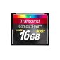 Transcend Extreme Speed ​​300x 16GB CompactFlash Memory Card (Personal Computers)