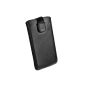 mumbi Genuine Leather Case for Samsung Galaxy S3 i9300 / S3 Neo bag (flap with retreat function) black (accessories)