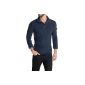 ESPRIT men's sweater Ribbed Button Front (Textiles)