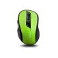 Rapoo 7100P Wireless Optical Mouse 5.8 GHz 1000dpi green (accessory)