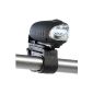 Lunartec Outdoor dynamo torch with holder