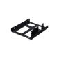 DIGITUS mounting frame for up to 2x 6,4cm 2,5Zoll (Accessories)
