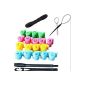 Wawo Curlers Curlers Change Control + 1pcs 18pcs Sponge Bun On Hairdresser From Bang Clips (Small) + Braided Ponytail Hairdresser From On Tools Of High-Style Hairdresser (Kitchen)