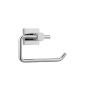 never drill HU235 Hukk toilet roll holder without cover, chromed including never boring - Fasteners (tool)