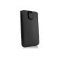 Mumbi Leather Case for Samsung Galaxy Note 3 Black (Accessory)