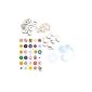 Bandai 08025 - Refill for Badge It!  Button Maker, assorted colors (Toys)