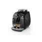Philips Saeco HD8743 / 11 fully automatic coffee machine Xsmall (1 l, 15 bar, steam nozzle) black (household goods)