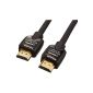AmazonBasics HDMI Cable Compatible High Performance Ethernet / 3D / audio Back [New standards] 2m (Electronics)