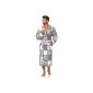 L & L Men bathrobe WIKTOR (pattern 1, XL)