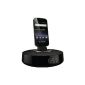 Philips AS111 / 12 docking system for Android with microUSB (Bluetooth, Clock, Alarm clock, Internet radio app) black (Electronics)