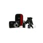 Kit Vivitar ViviCam F332 Digital Camera 14.1 Mpix Black (Electronics)