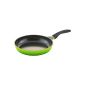 Culinario skillet with environmentally friendly ecolon ceramic coating, induction, Ø 28 cm, green (household goods)