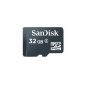 SanDisk microSDHC 32GB Class 4 memory card [Amazon Frustration-Free Packaging] (optional)