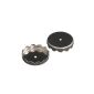 Wenko 4409030100 Spare holder for magnetic soap holder metal, Set of 2, Silver (household goods)