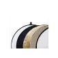 Delamax 5in1 folding reflectors Set - 80cm diameter - gold, silver, black, white and diffuser (Electronics)