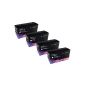 4 Pack Toner Cartridges Oki C301 / C321 / MC332 / MC342 Compatible Laser Toner (Black, Cyan, Magenta, Yellow) (Electronics)