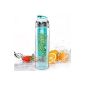 Bottle for fruit punches, 800 ml, Tritan, different colors available, BPA-Free (equipment)