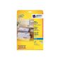 Avery address labels for envelopes J8162-25 C5 / C6 99.1 x 33.9 mm 25 sheets / 400 labels (Germany Import) (Office Supplies)