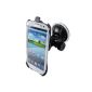 KRS - S3H9 - Cars Auto Mount Holder Car Mount for Samsung Galaxy S3 i9300 HR suction mount and cradle (Electronics)