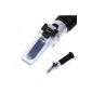 FLOUREON portable refractometer to test the concentration of water in honey graduation 10% -30%