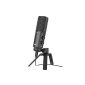 Top microphone for voice recording